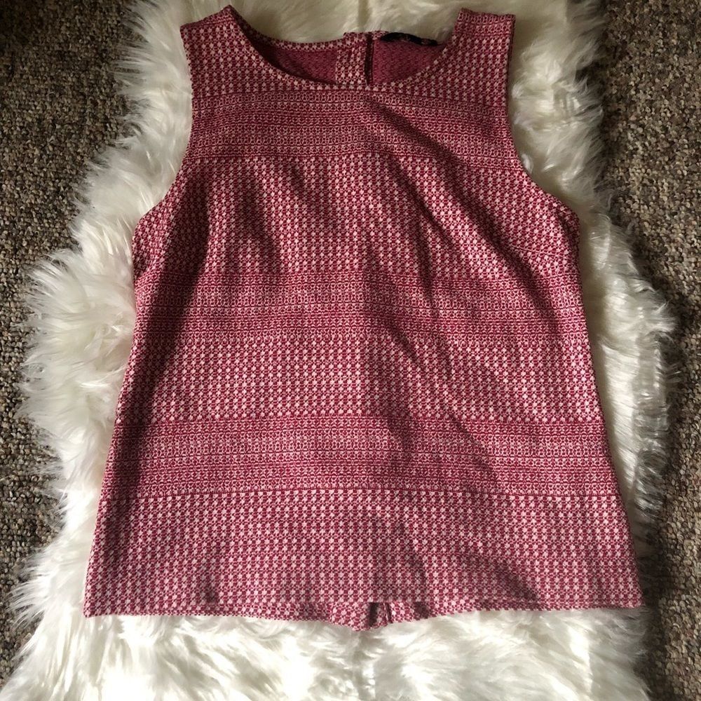 BANANA republic pink red top size xsmall